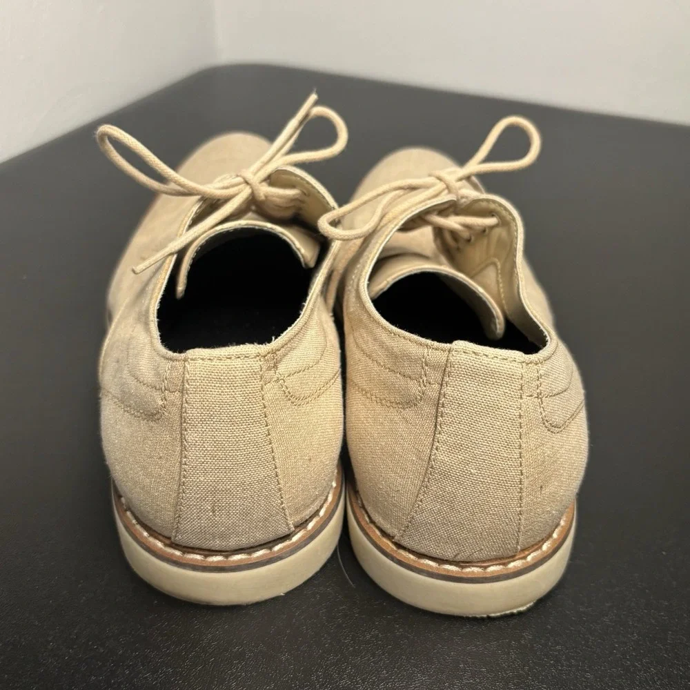 The Rail Xander Men's Plain Toe Derby Canvas Lace-up Oxfords Size 8/8.5‎ 42 EU